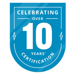 21851-NICEIC-Certified-Business-Anniversary-Logo-AC-10Years-square 21851-NICEIC-Certified-Business-Anniversary-Logo-AC-10Years-square